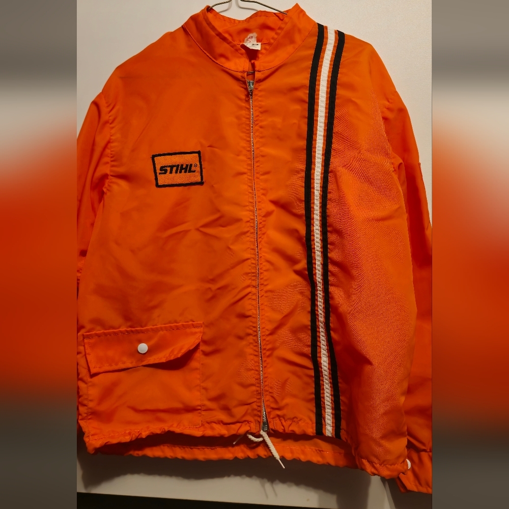 Vintage STIHL 70's Mens Windbreaker